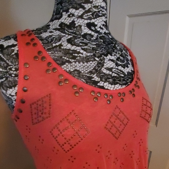 Staring At Stars coral colored tank, size XS - Picture 2 of 6